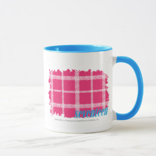 Karierte Magenta 4 Tasse