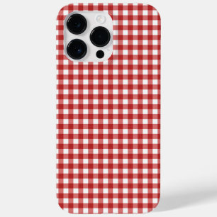 Karierte Minimalistische Weihnachten Case-Mate iPhone 14 Pro Max Hülle