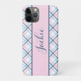 Karierte Printwerbung Case-Mate iPhone Hülle