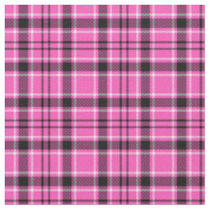 Karierte Stoffe in Rosa und Schwarz