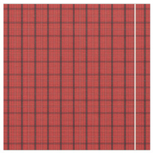 Karierte Stoffe in Rot und Schwarz
