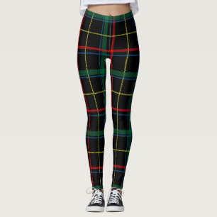 karierte Tartan Leggings