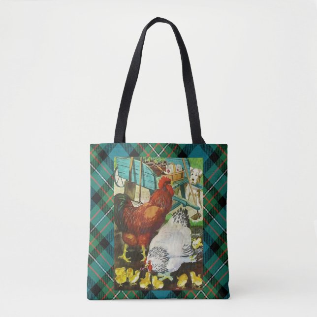 Karierte Tasche FergusonTartan (Vorderseite)