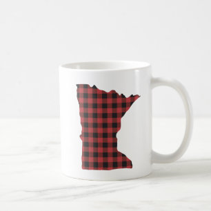 Karierte Tasse Minnesotas