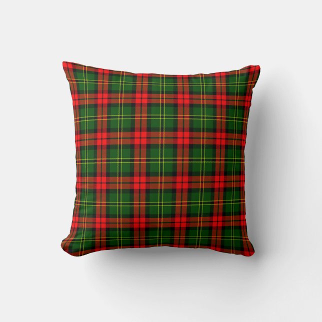 Karierte Throw Kissen Blackstock Tartan Kissen (Vorderseite)