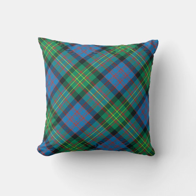 Karierte Throw Kissen Bowie Ancient Tartan Kissen (Vorderseite)