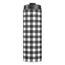 Karierte Travel Mug Tumbler Thermosbecher