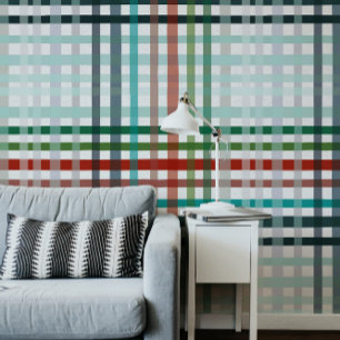 Karierte Weihnachten Tapete