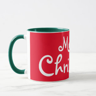 Karierte Weihnachten Tasse