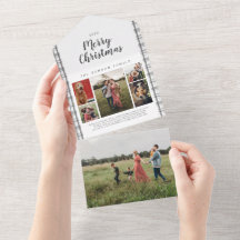 Karierte Weihnachtsfeiertage 6 Foto