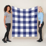 Karierter Bauernhof Navy White Buffalo Fleecedecke<br><div class="desc">Dieses Bauernhaus  kariertes Büffel-Fleecedecke behalte Sie gemütlich und warm an kalten Winterabenden. Viel Spaß!</div>