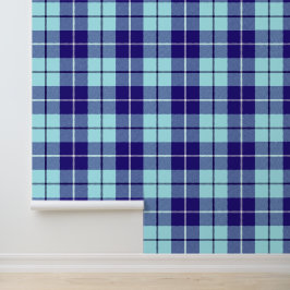 Karierter brauner Tartan Tapete