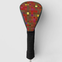 "Karierter Fall" Fahrercover Golf Headcover
