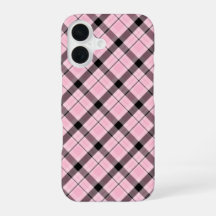 Karierter Fall in Rosa