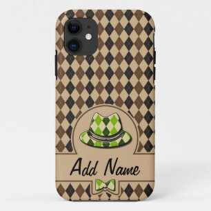 Karierter Hipster kundengerecht Case-Mate iPhone Hülle