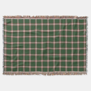 Karierter Holiday Throw Blanket Decke