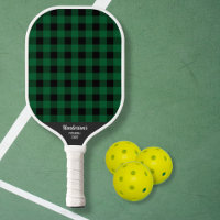 Karierter Karo von Green Black Buffalo