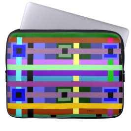 Karierter Laptop-Sieb Laptopschutzhülle