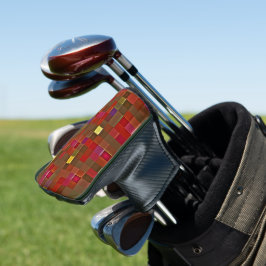 "Karierter Liebhaber" Putterabdeckung Golf Headcover