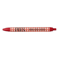 Karierter Pies Pen