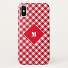 karierter, roter, karierter Tartan Case-Mate iPhone Hülle