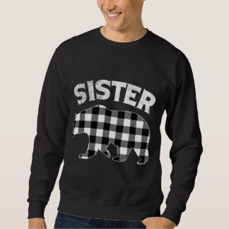 Karierter Sisternbär Christma vom  Buffalo Sweatshirt