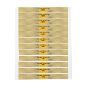 Karierter Streifen Honey Jar