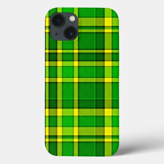 Karierter Tartan Case-Mate iPhone Hülle (Rückseite)