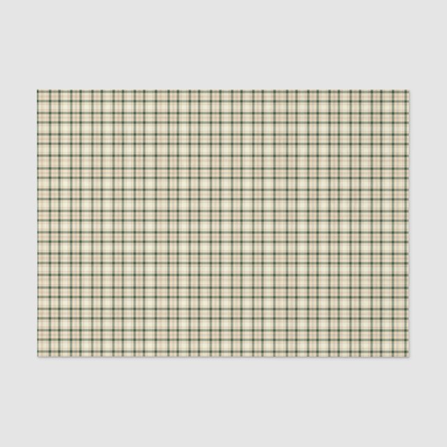 Kariertes 16-GEWEBE-WRAPPING-PAPIER Seidenpapier (Vorderseite)