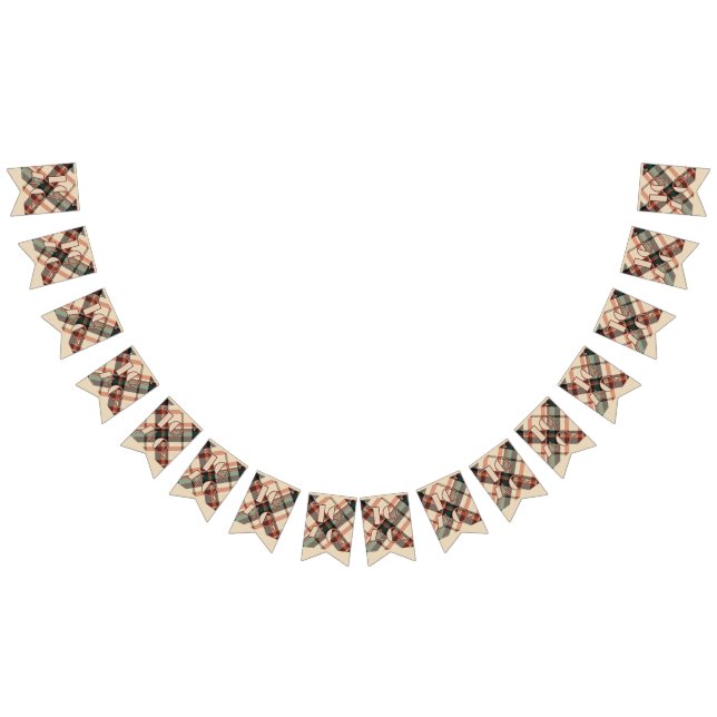 kariertes Banner der 40er Jahre (Alle)