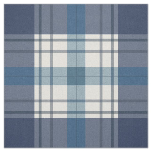 kariertes Blau Stoff (Muster)