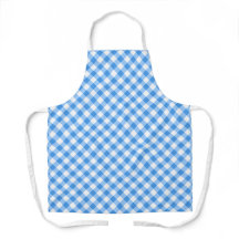 Kariertes Blau und Weiß Gingham