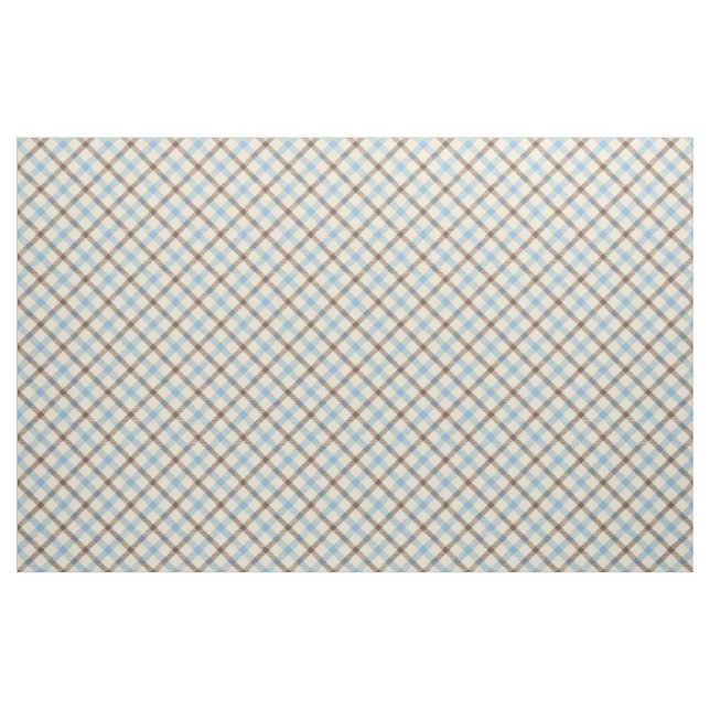 Kariertes Diagonalmuster von Tartan Stoff (Fat Quarter (45,7 x 55,9 cm))