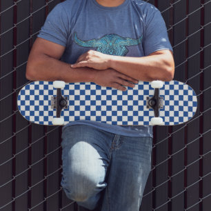 Kariertes Druck-Skateboard Skateboard