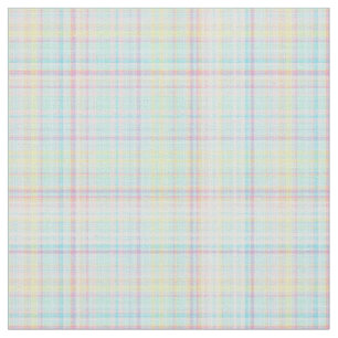 Kariertes Fabric-Pastel Baby Blends 02 Stoff