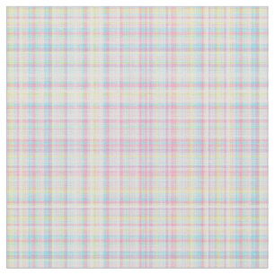 Kariertes Fabric-Pastel Baby Blends 06 Stoff