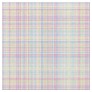 Kariertes Fabric-Pastel Baby Blends 09 Stoff