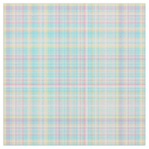 Kariertes Fabric-Pastel Baby Blends 10 Stoff
