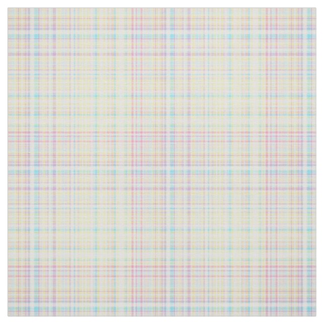 Kariertes Fabric-Pastel Baby Blends 11 Stoff (Muster)