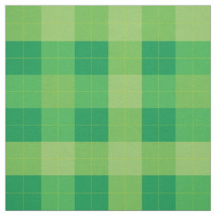 Kariertes geometrisches Muster für Grüntöne Stoff