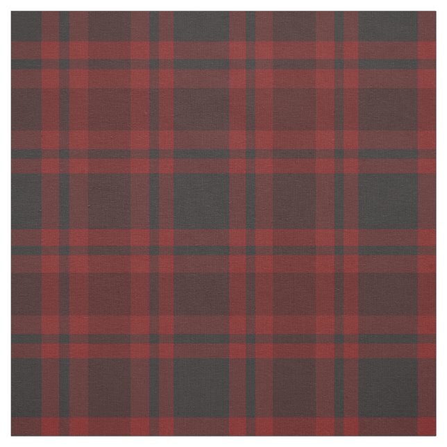 Kariertes Gewebe aus rotem und grauem Tartan  Stoff (Muster)