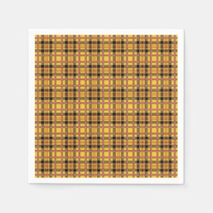 Kariertes Gewebe Textur Braune Streifen-52628 Serviette