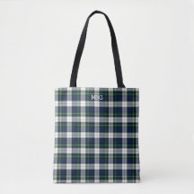 Kariertes Gordon Tartan Monogram