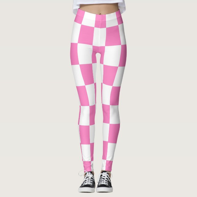 kariertes Hosenoutfit Leggings (Vorderseite)