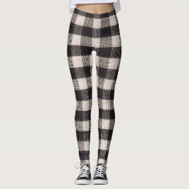 kariertes Hosenoutfit Leggings