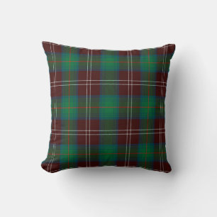 Kariertes Keuchkissen Chisholm Jagd Alter Tartan Kissen