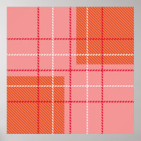 Kariertes Muster aus karierten Stoffen in rosa, bl