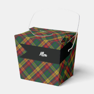Kariertes Muster des Buchanan Clan Tartan Geschenkschachtel