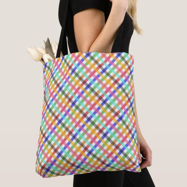 Kariertes Muster für mehrfarbiges Gingham (Von Creator hochgeladen)