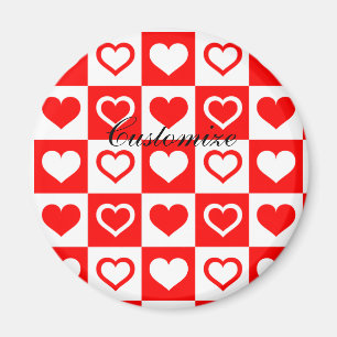 Kariertes Muster, Thunder_Cove Magnet